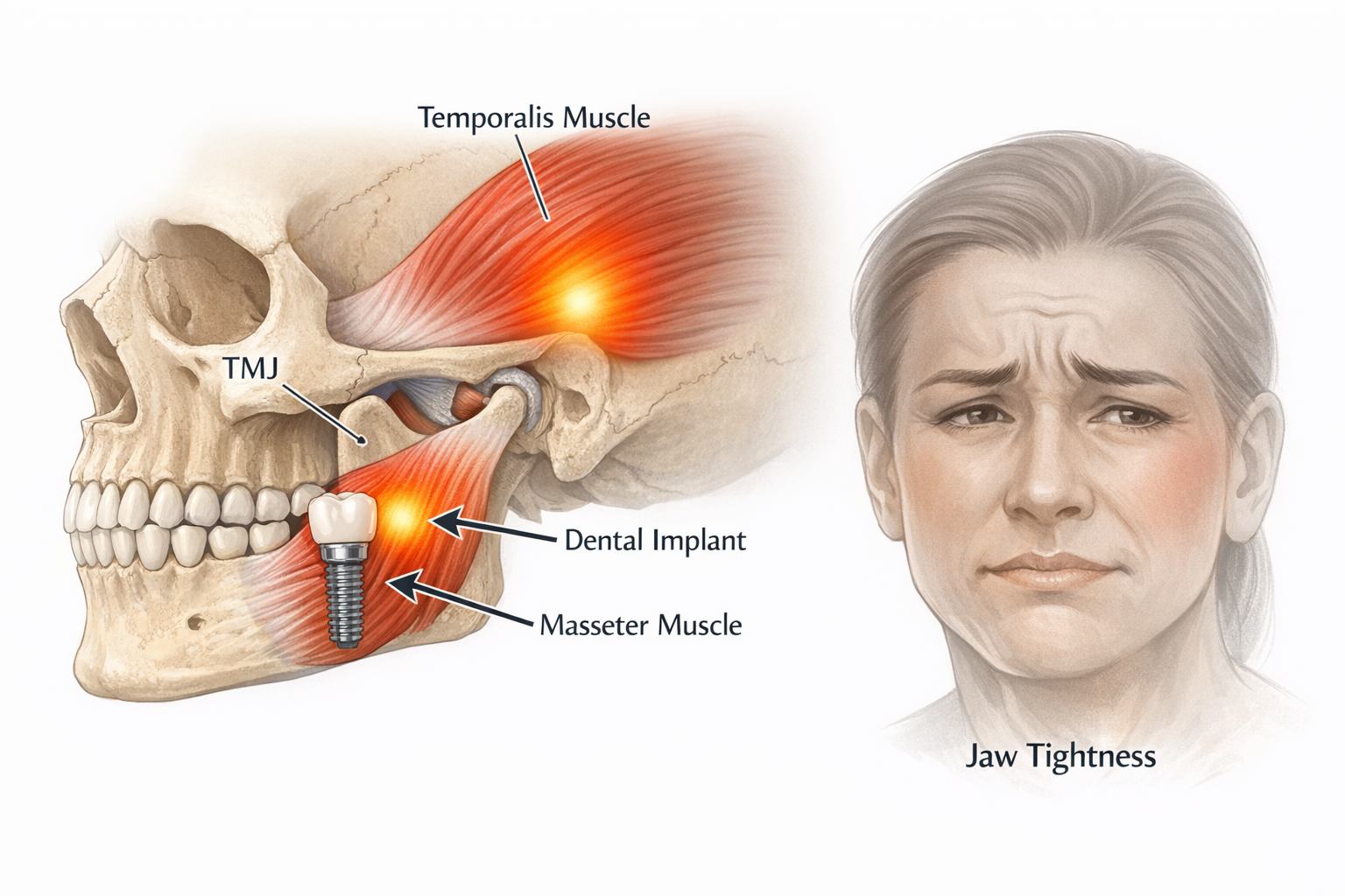 Can Implant Cause Jaw Tightness? Expert Guide 2026
