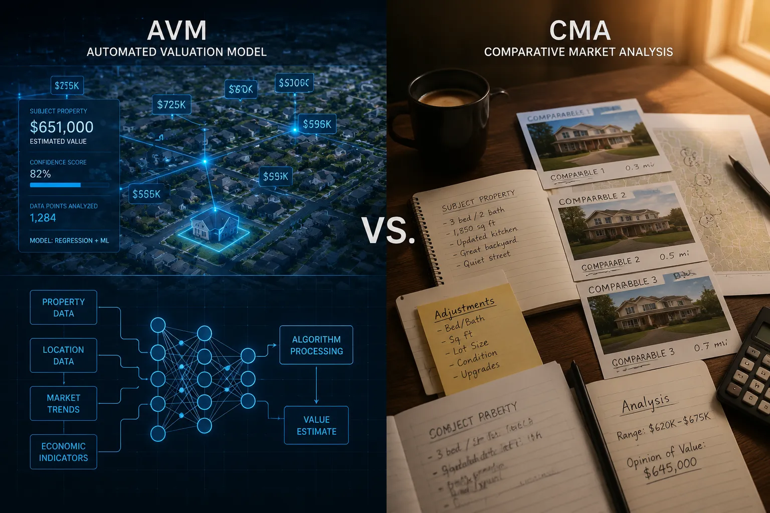 How Does a CMA Differ from an AVM?
