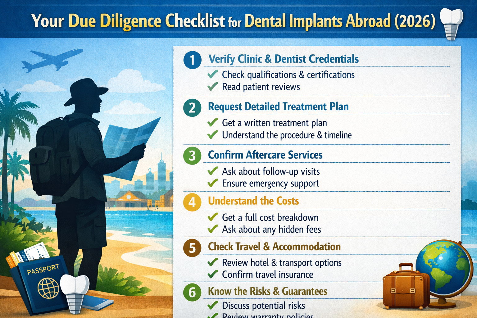 Is dental tourism for implants safe