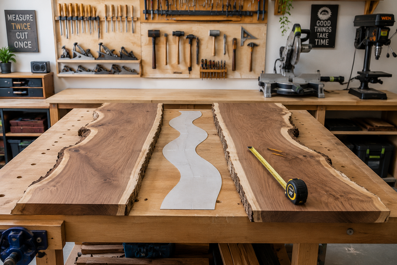 Essential Preparations for Your DIY Epoxy River Coffee Table