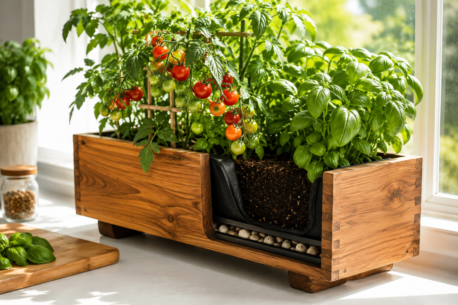 Finishing and Maintenance for Aesthetic and Durable Indoor Planters