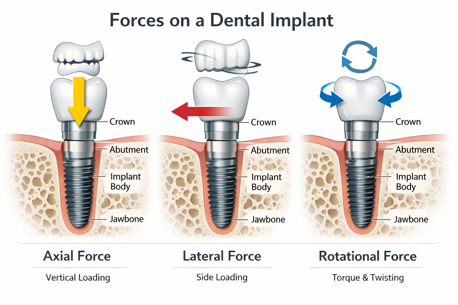 Dental implant biomechanics