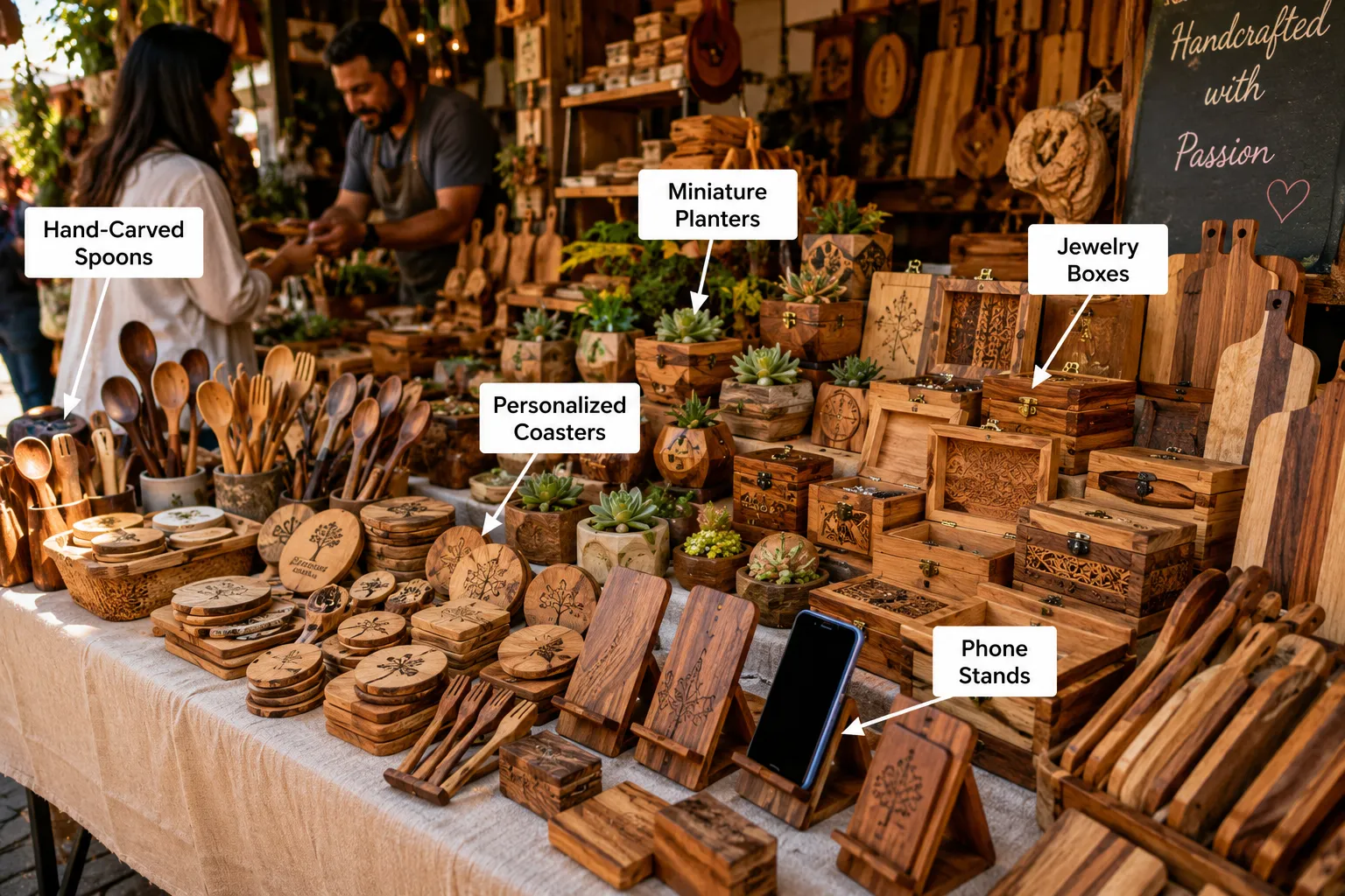 50+ Woodworking Ideas for Crafters: Small Projects to Build and Sell