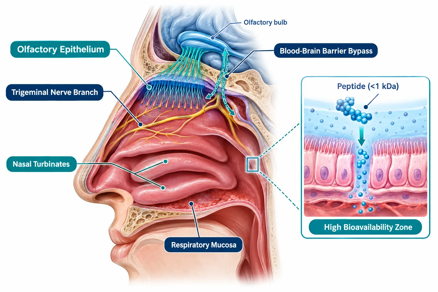 How the Nose-to-Brain Pathway Works