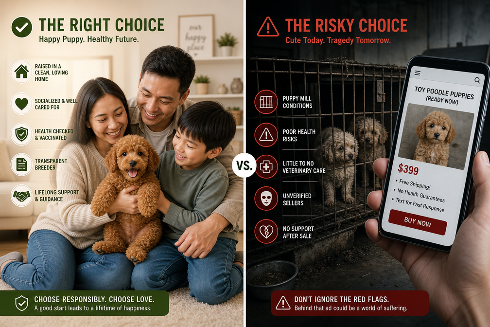 How to Spot a Puppy Mill or Backyard Breeder When Looking for Toy Poodles