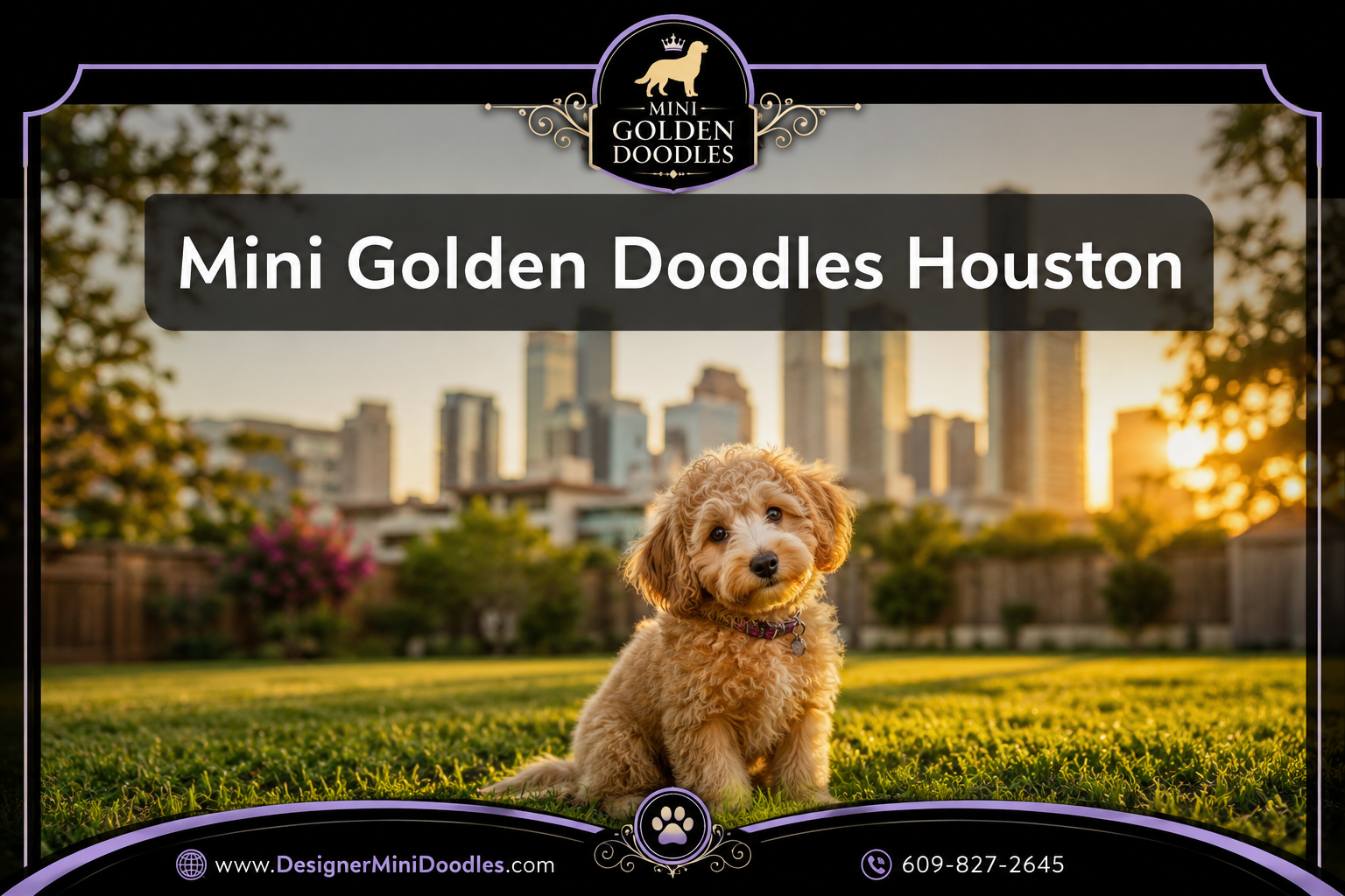 mini golden doodles Houston