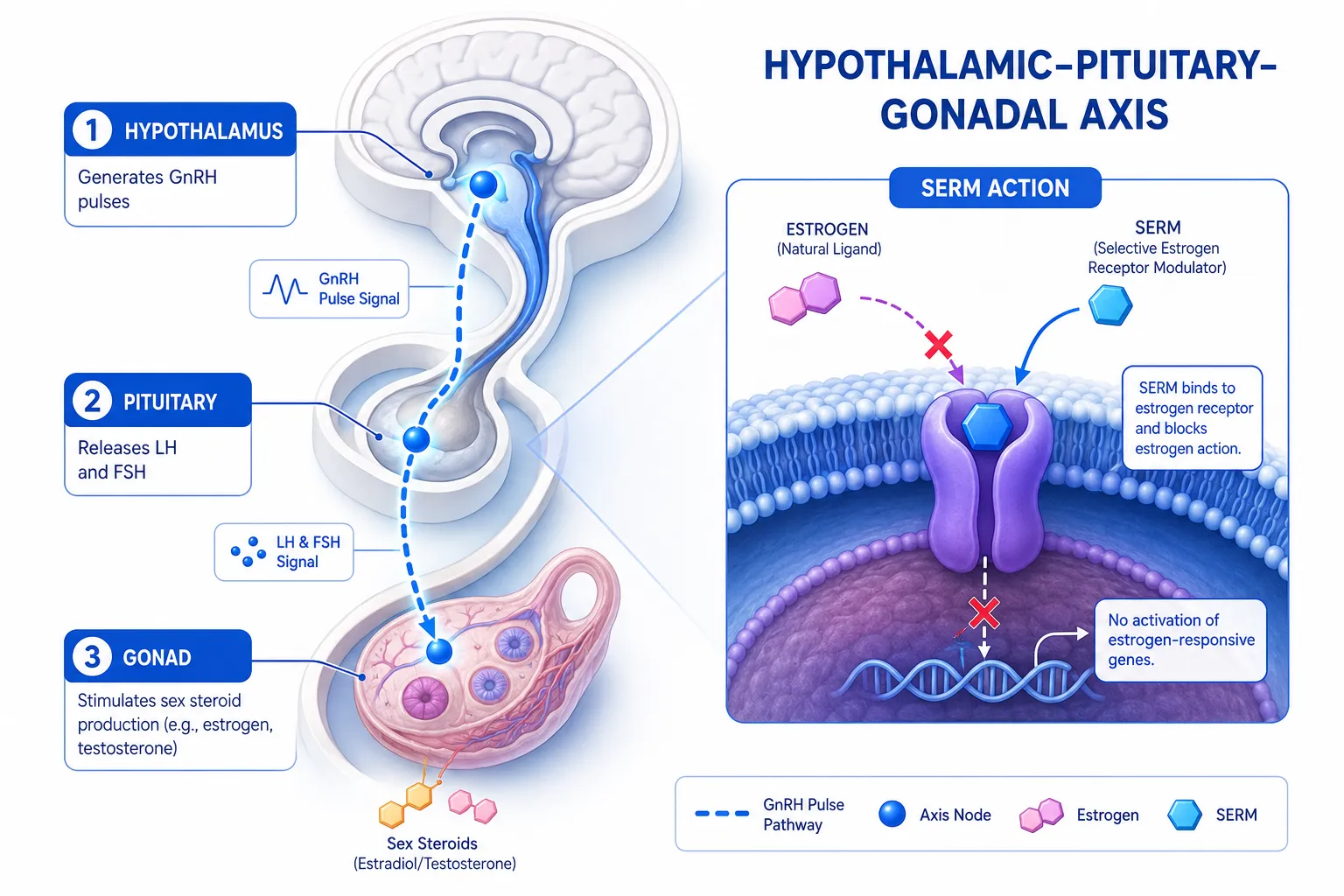 The Hypothalamic-Pituitary-Gonadal Axis