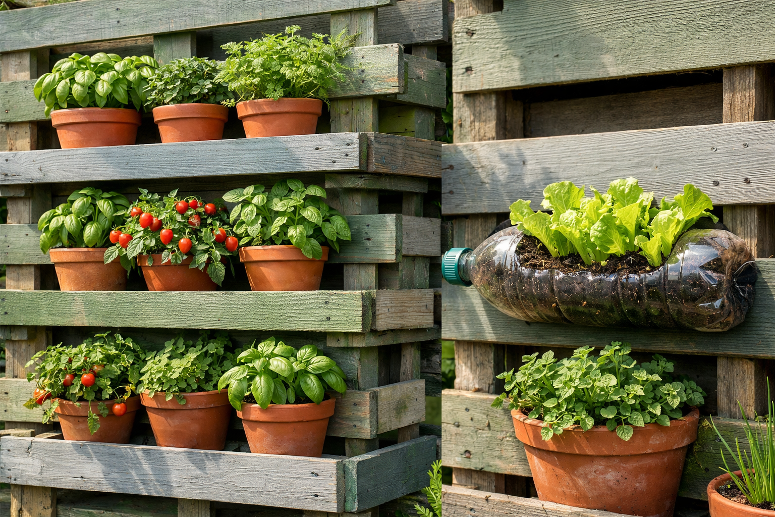 Cheap Vertical Gardening Ideas