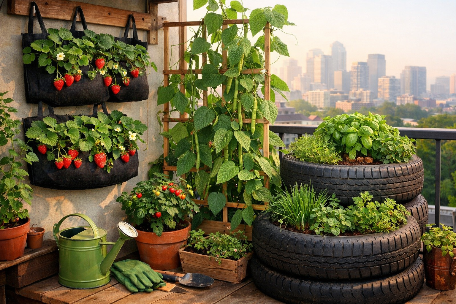 Cheap Vertical Gardening Ideas