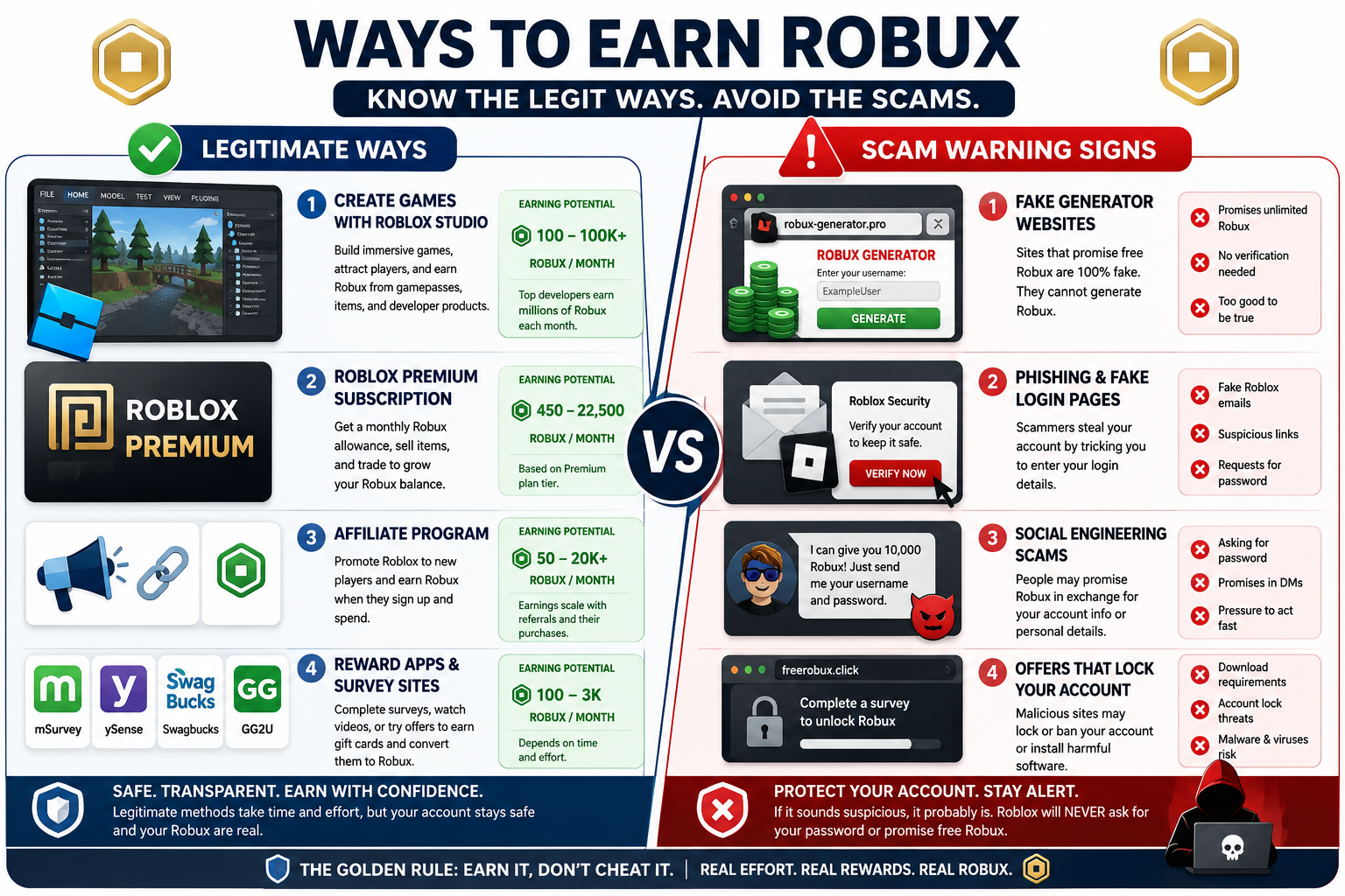 What Scams Should You Watch Out for When Trying to Get Free Robux