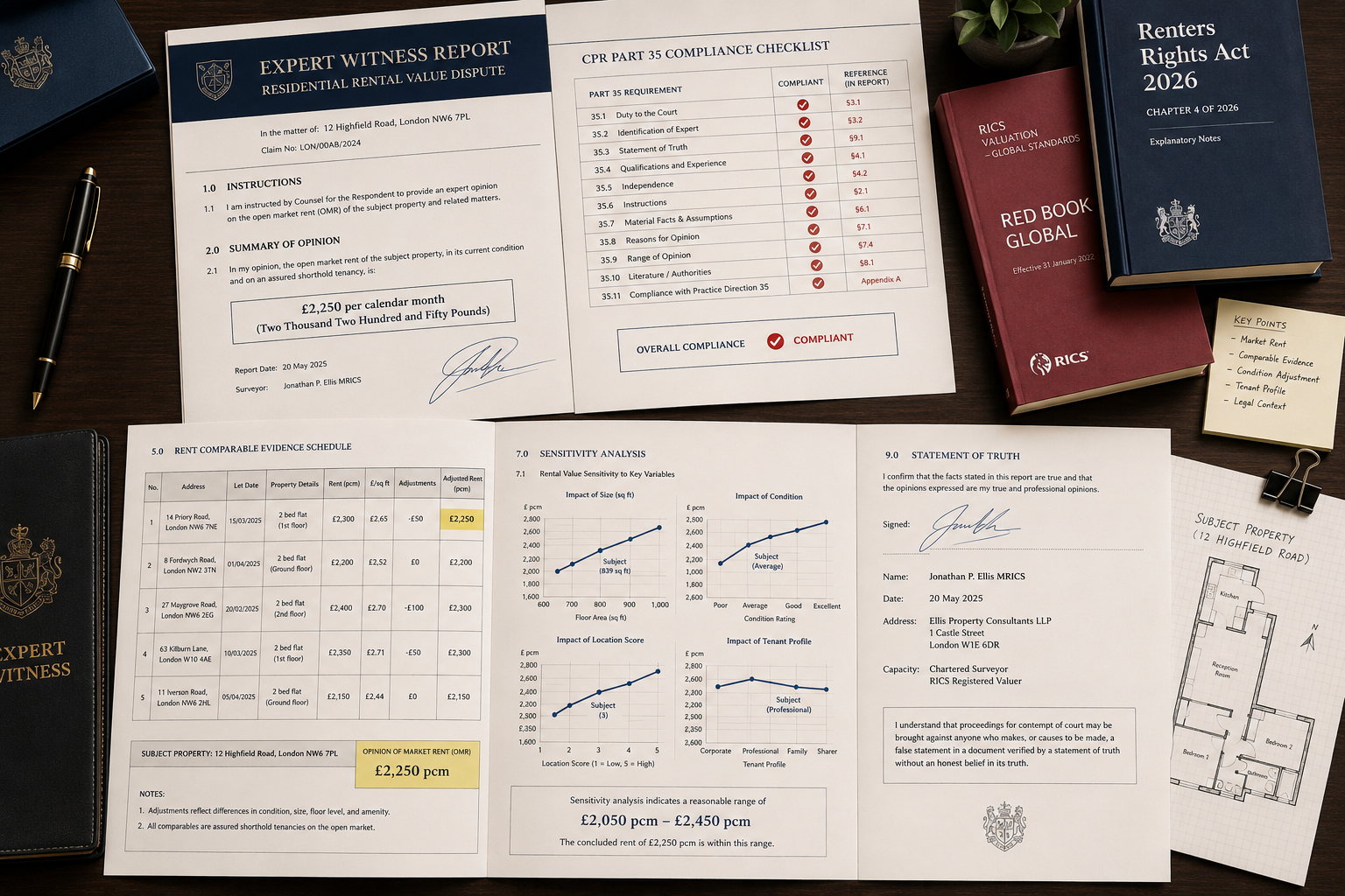 Step 3 — Preparing the Comparable Evidence Schedule