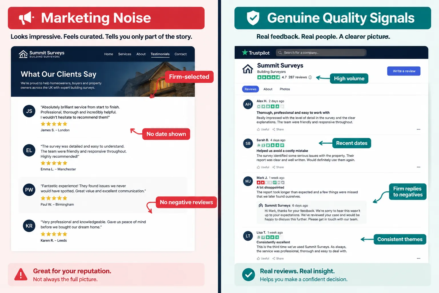 How to Read Reviews Without Being Misled: Signals That Actually Matter