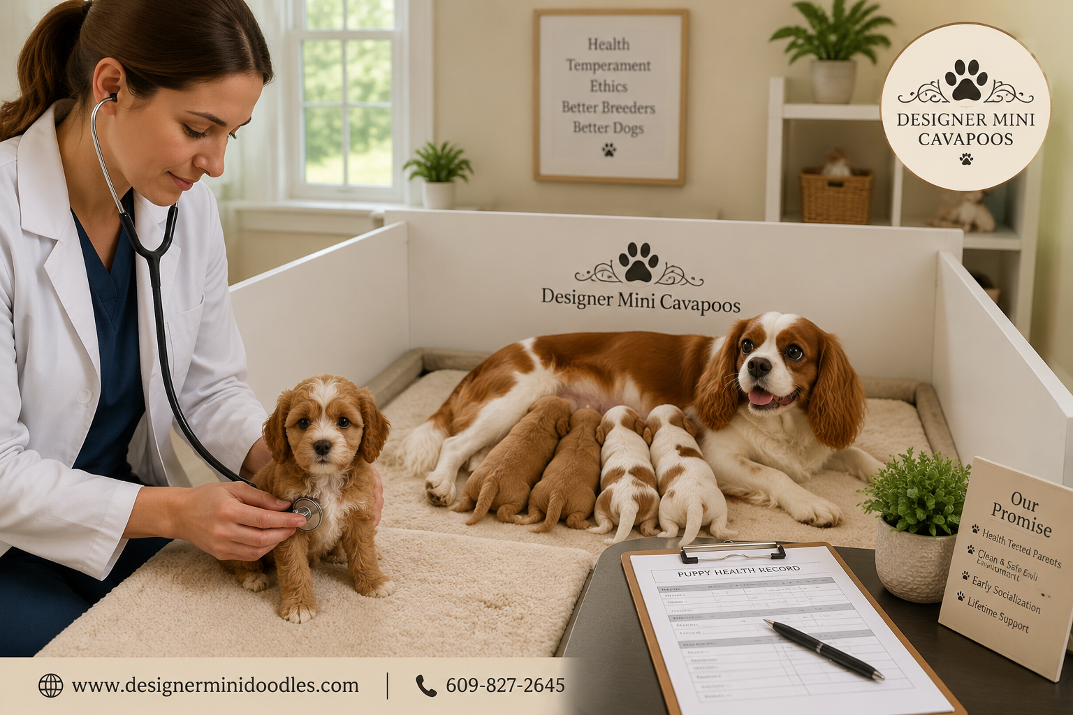 Are Mini Cavapoos Good with Kids and Other Pets?