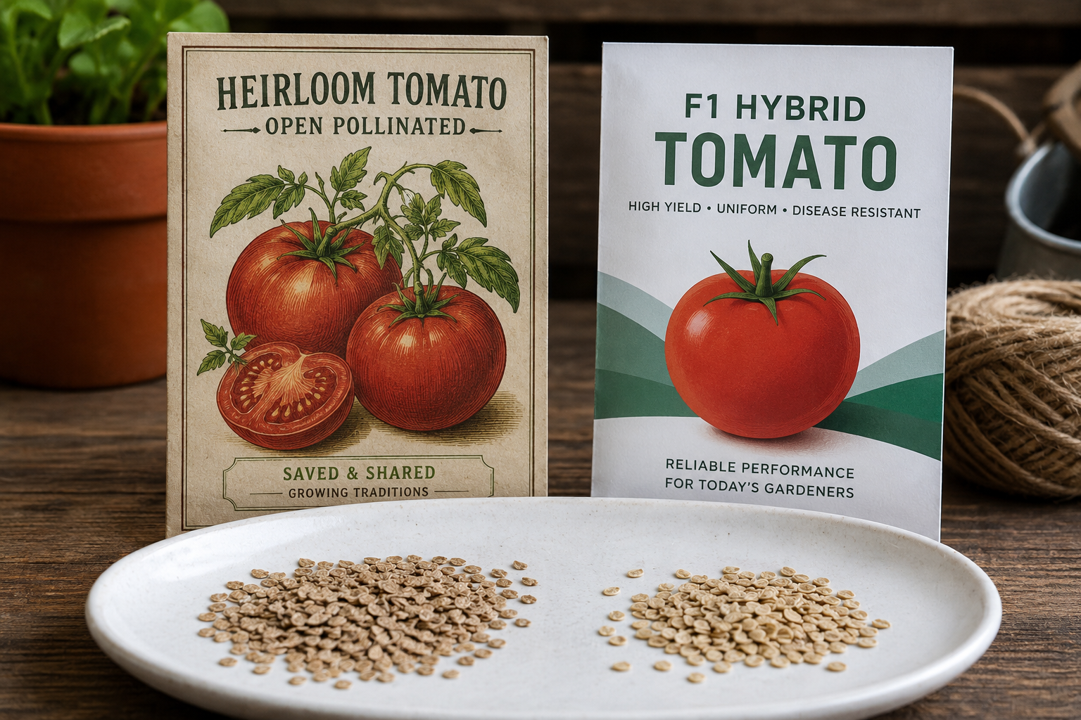 What's the Difference Between Hybrid and Heirloom Seeds for Saving