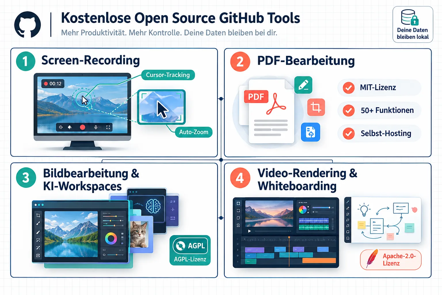 Warum kostenlose Open Source GitHub Tools den Software-Markt aufmischen