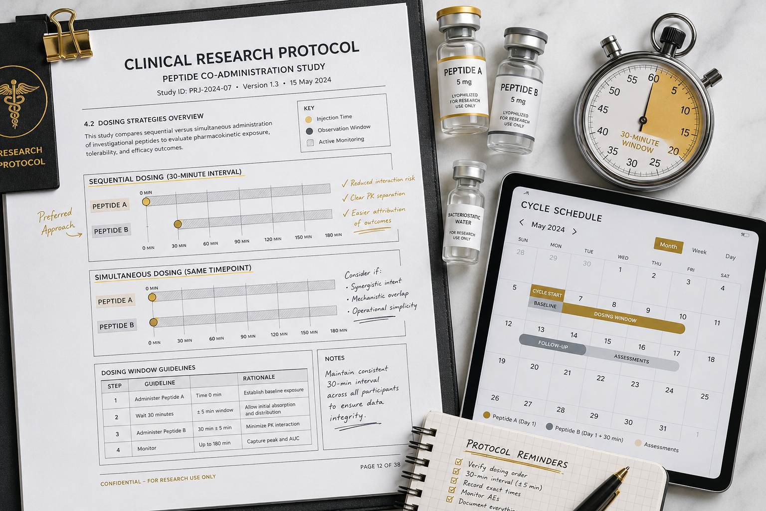 Optimized Protocols in Growth Hormone Research Settings