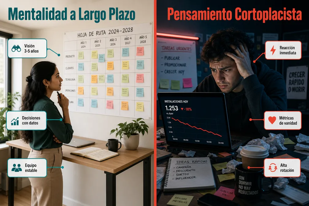 Cómo Construir una Mentalidad a Largo Plazo para Fundadores