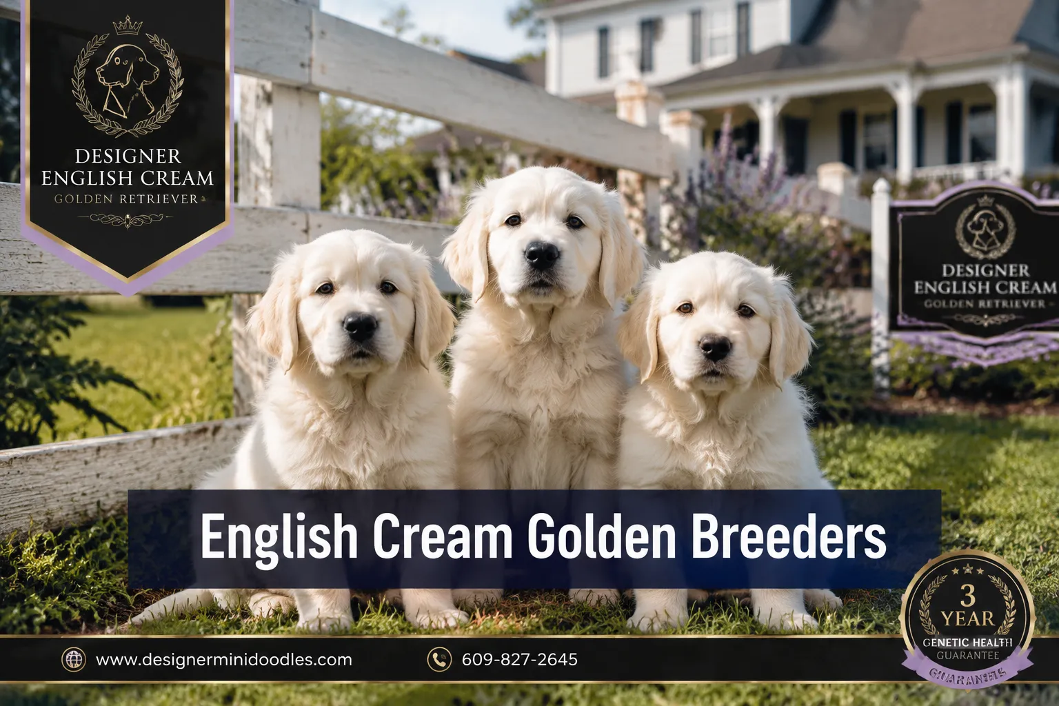 english cream golden retrievers breeders