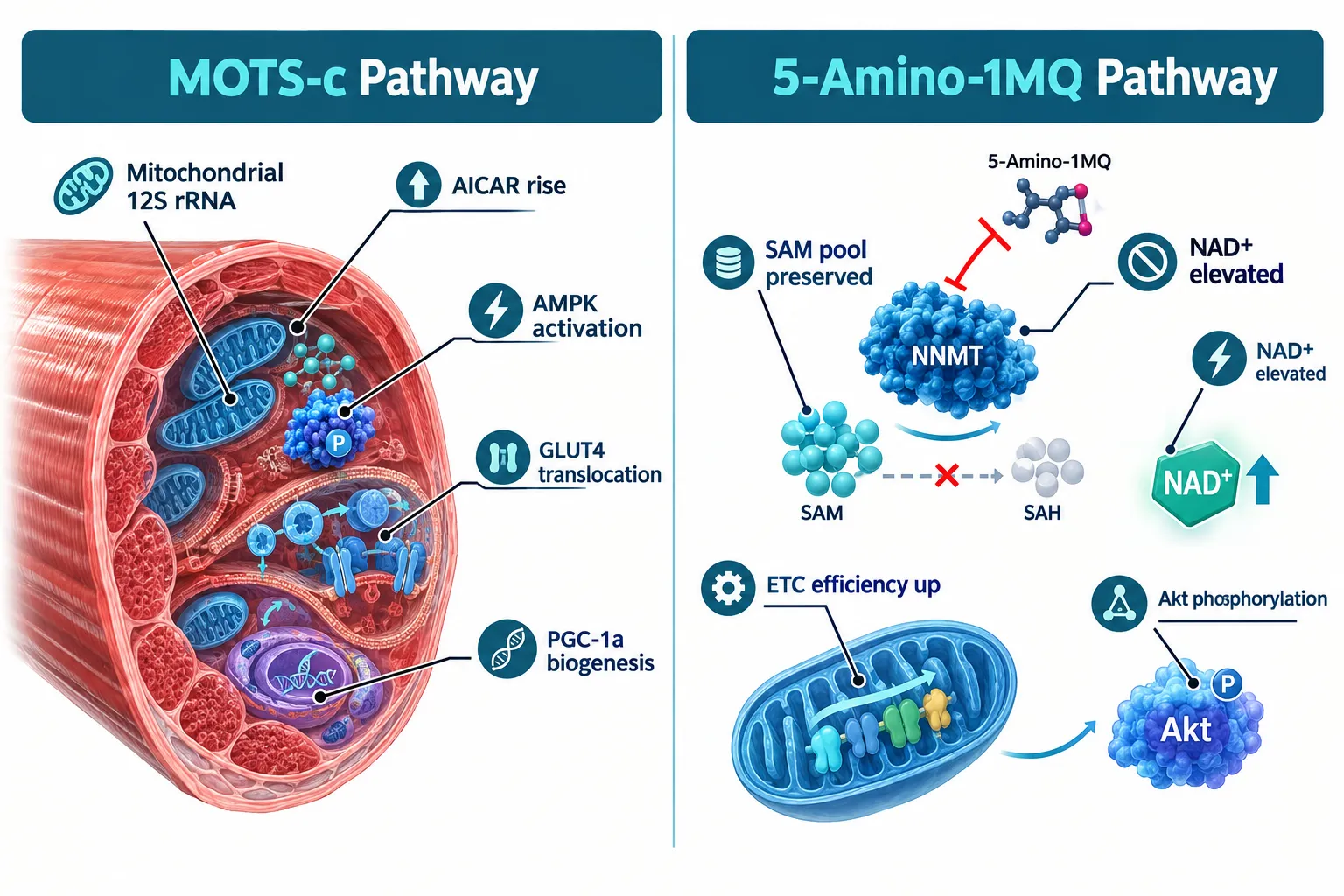 How MOTS-c Drives Mitochondrial Flux in Muscle Fibers