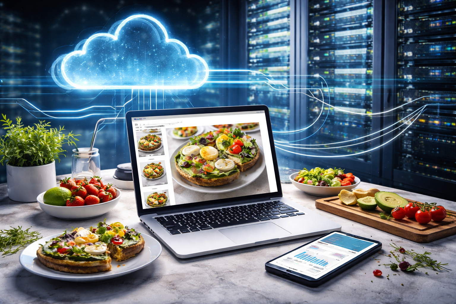 how to migrate food blog to faster hosting