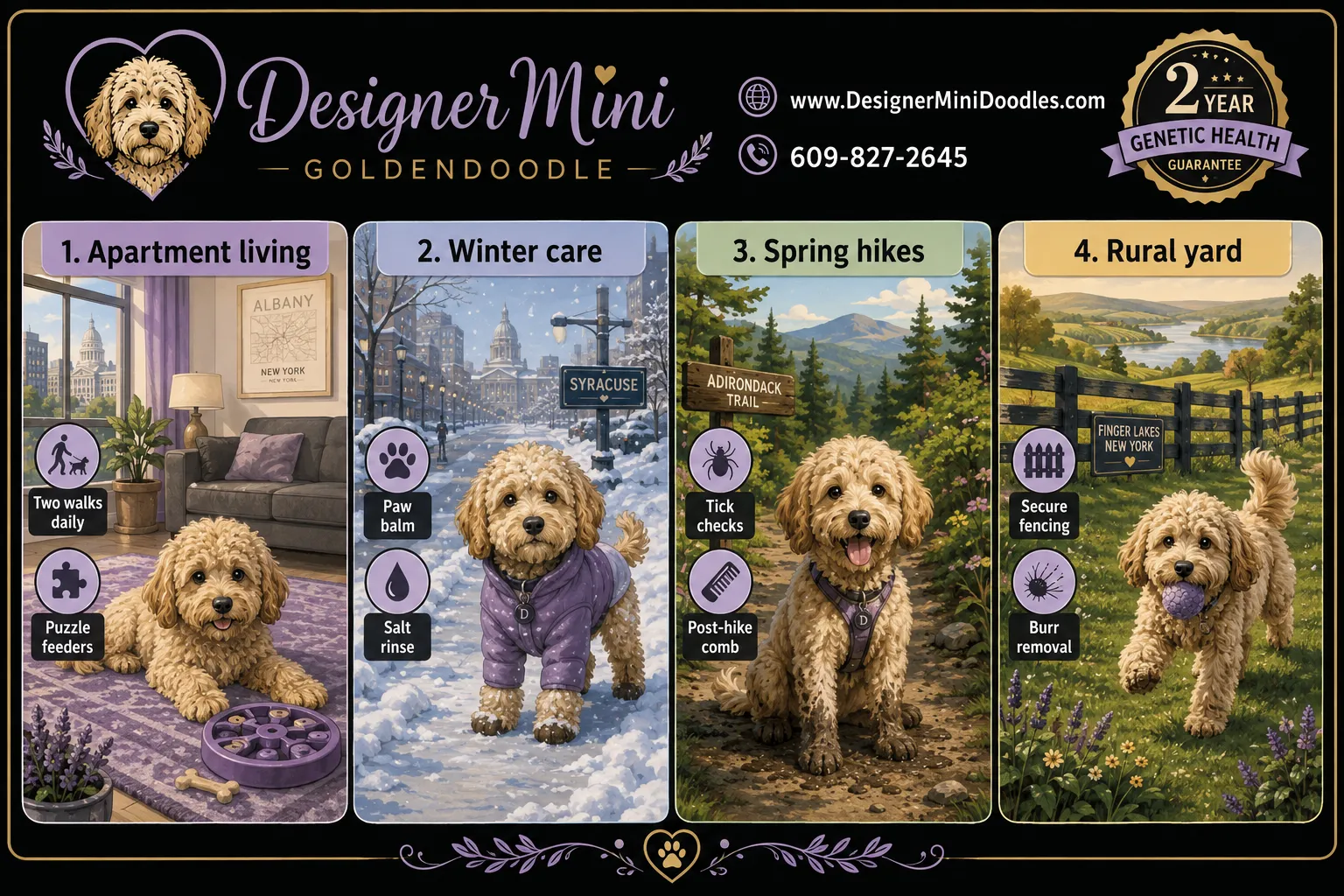 What is the mini goldendoodle temperament and personality like?