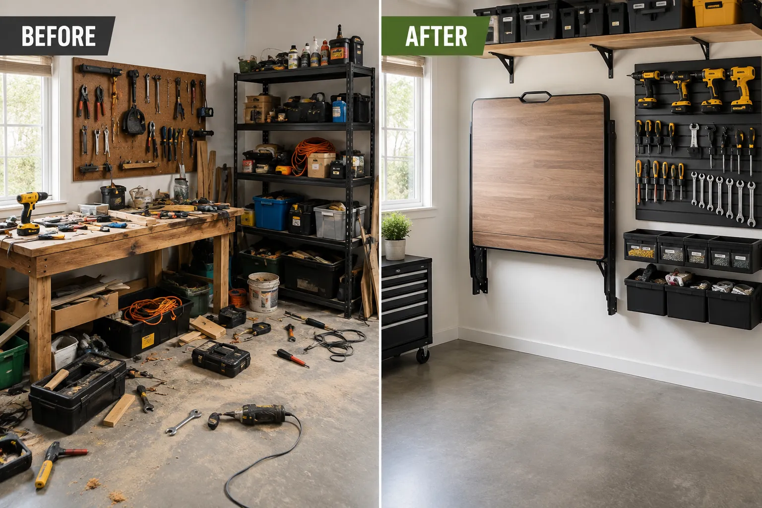 Why a Compact Folding Table is Essential for Small Workshops