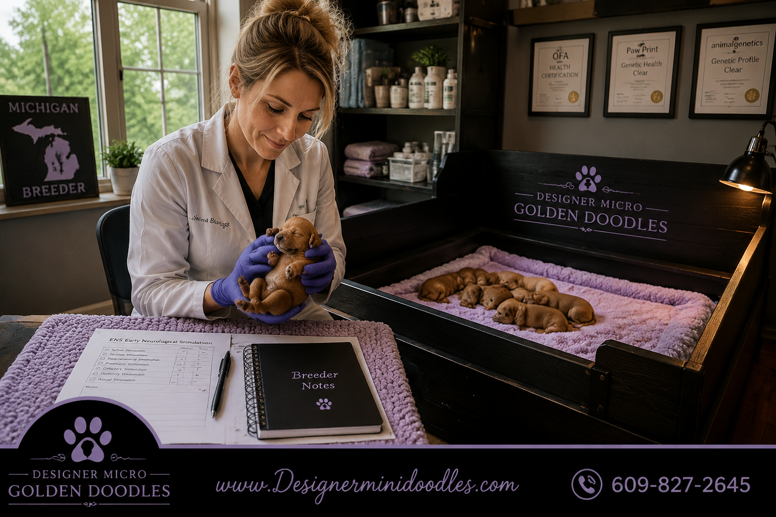 Micro Goldendoodle Breeders in Michigan