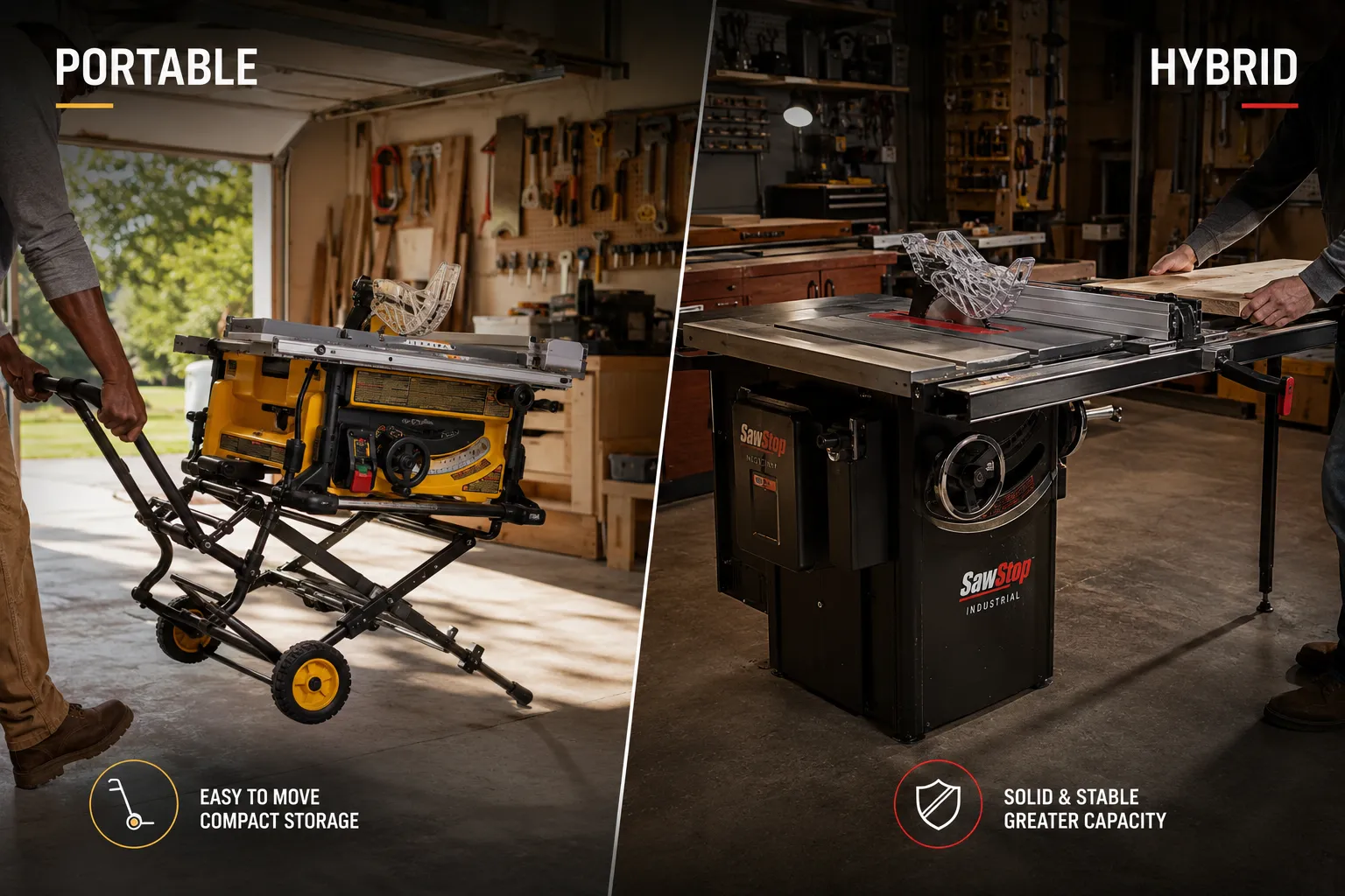 Understanding Table Saw Types for Small Workshops