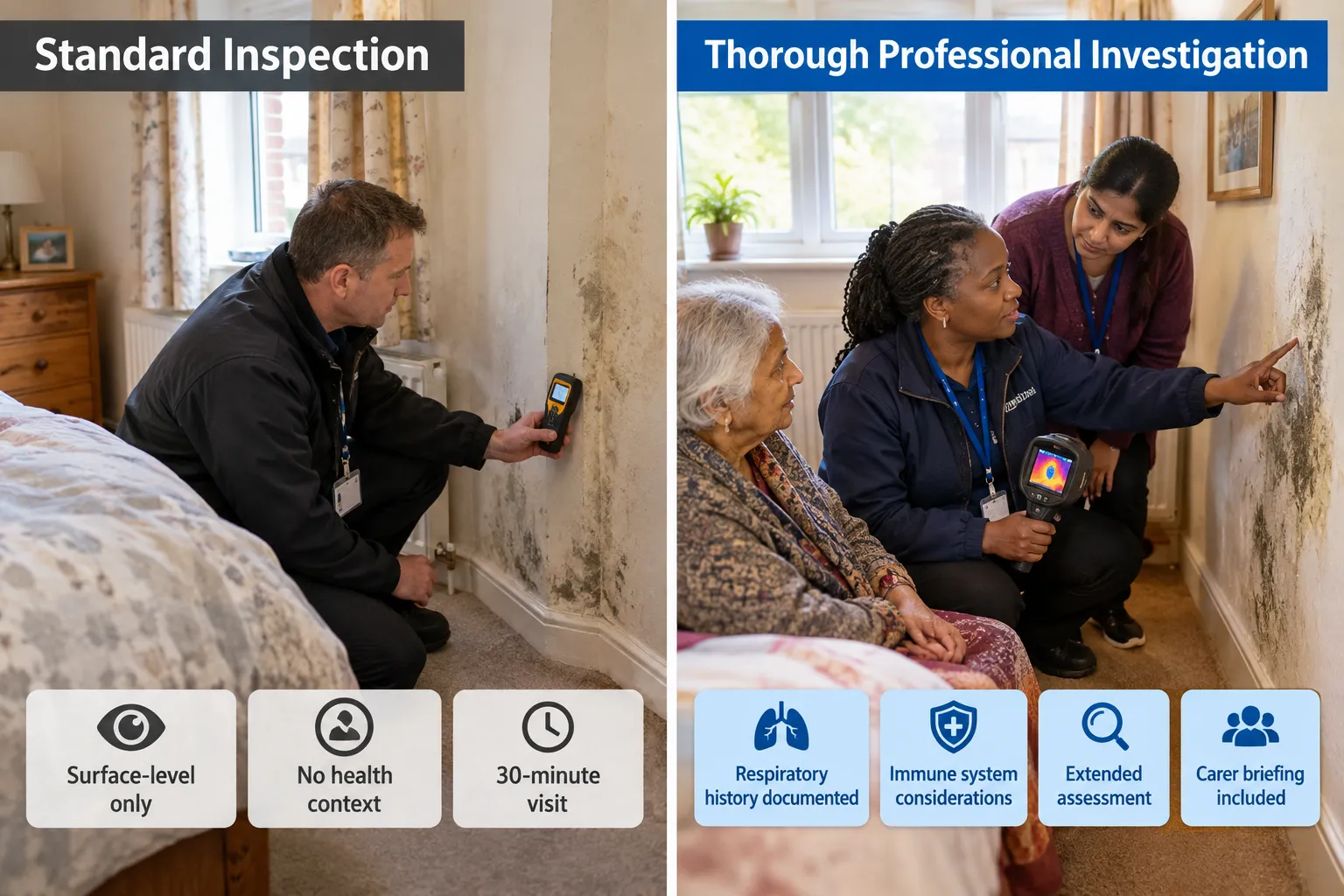 Comparing Home Carer-Friendly Surveyor Options for Vulnerable Occupants
