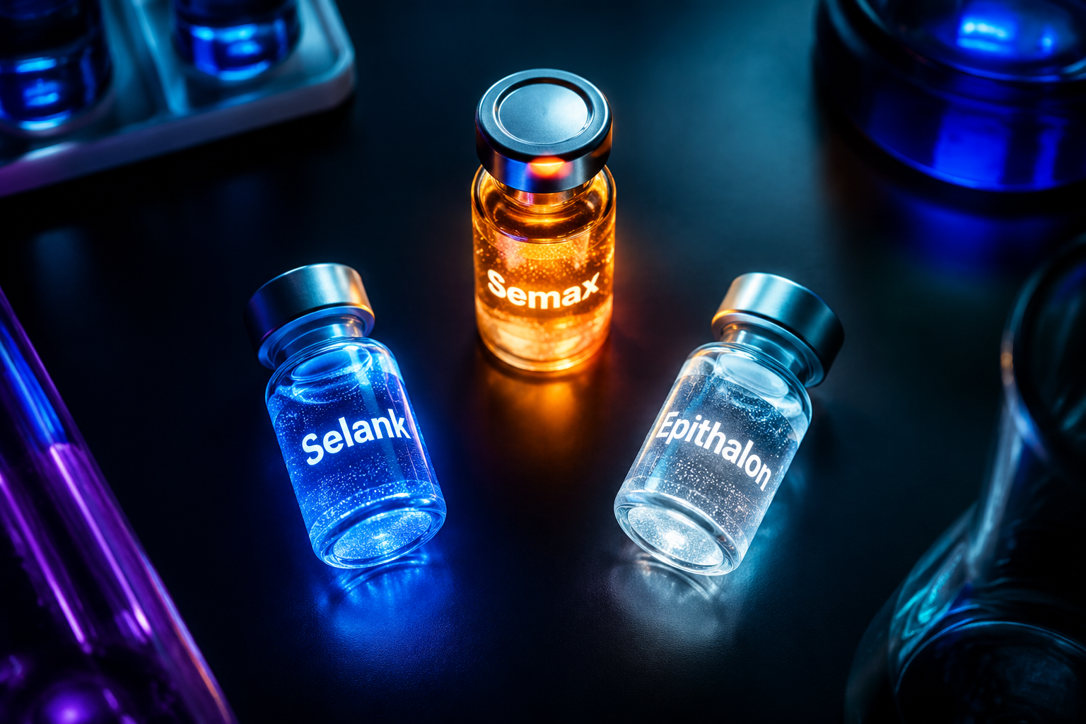 Comparing Selank, Semax, and Epithalon: Clinical Evidence and Approval Status