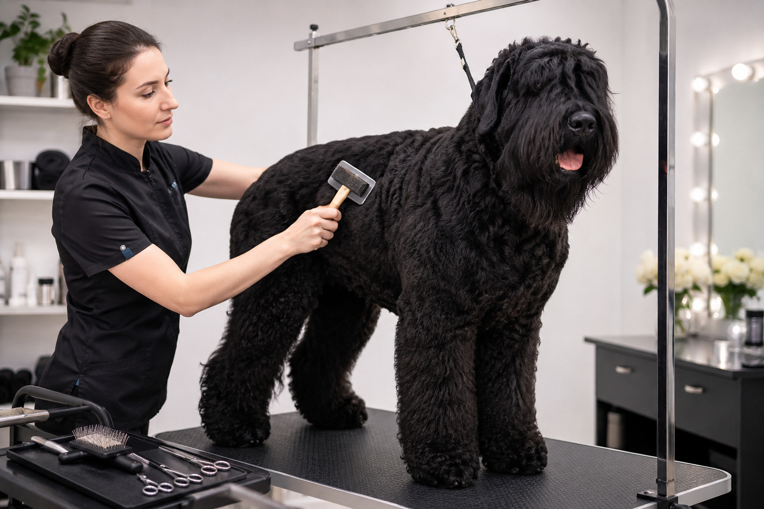 Black Russian Terrier Grooming Requirements