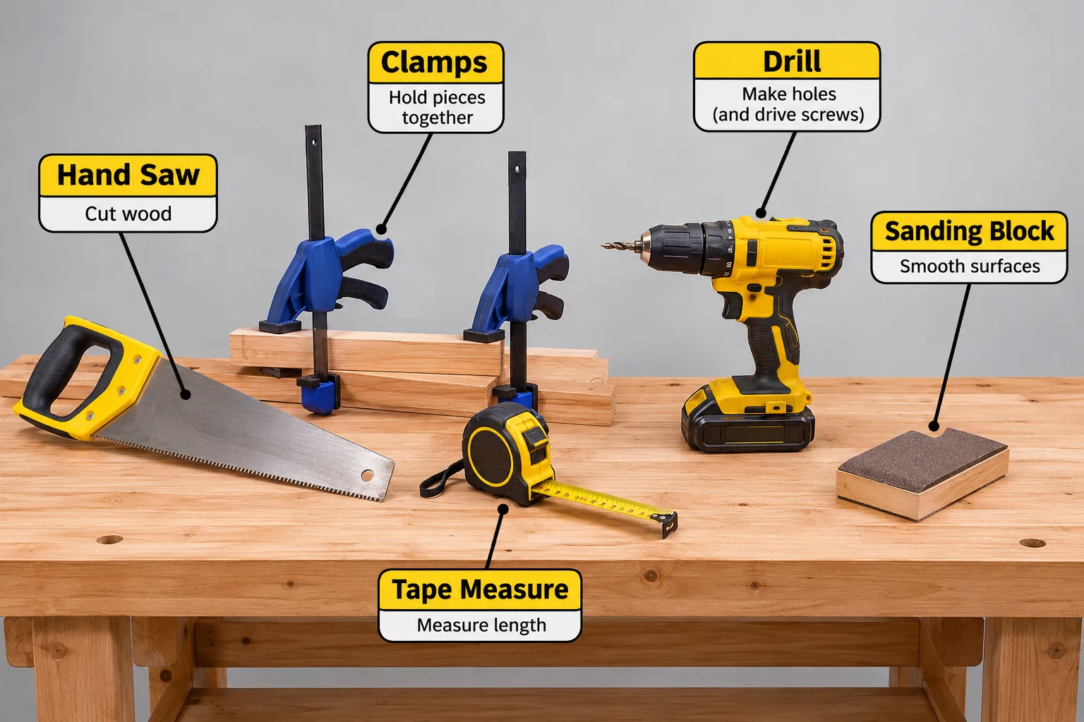 Top 10 Beginner-Friendly Woodworking Projects for a Weekend