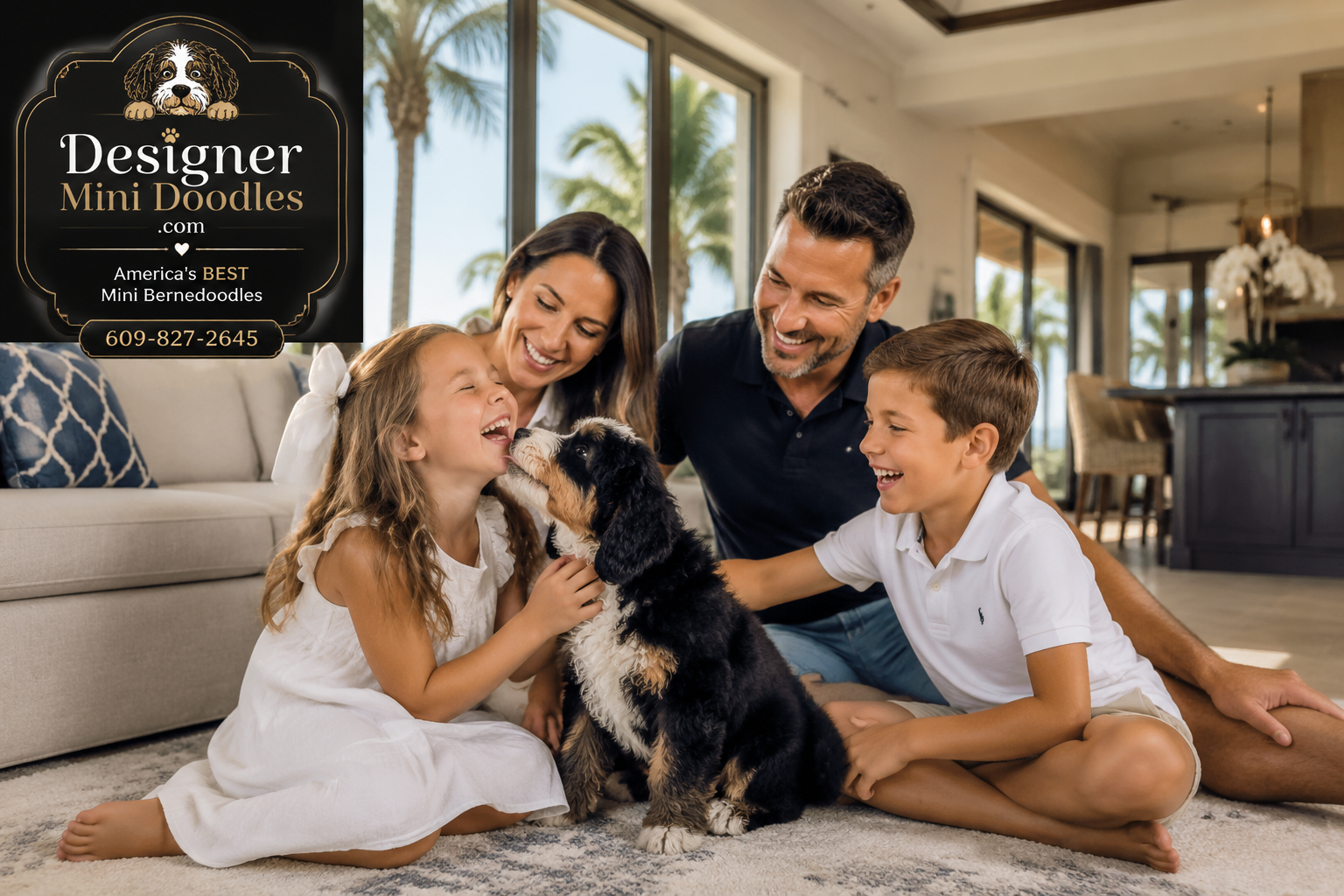 Mini bernedoodle breeders in Florida