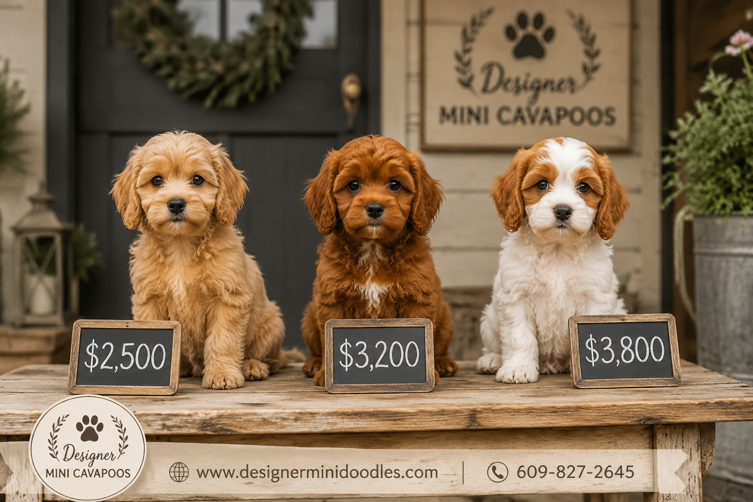 mini cavapoo cost