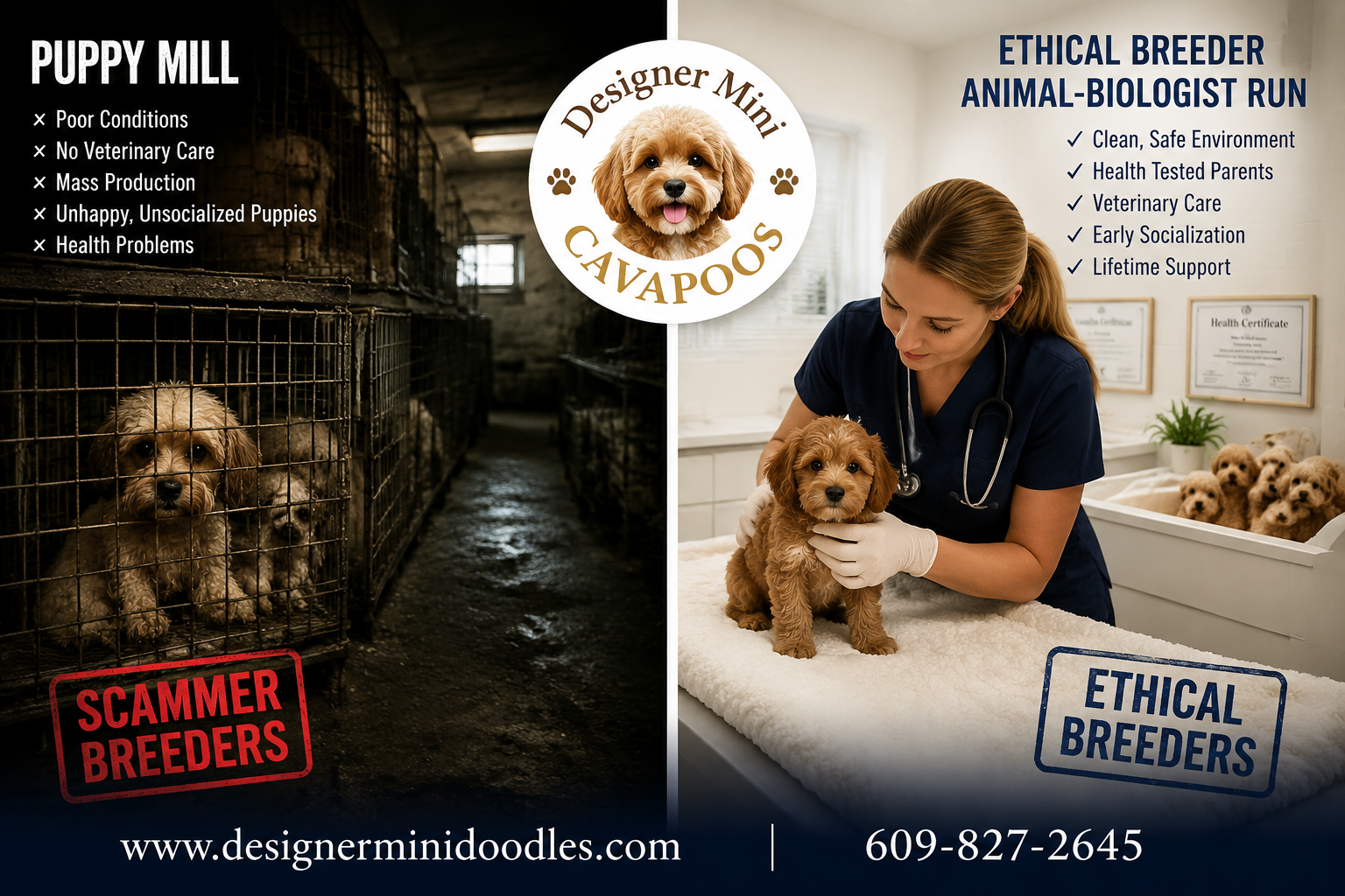 Scammer vs. puppy mill vs. real breeder: the price reality