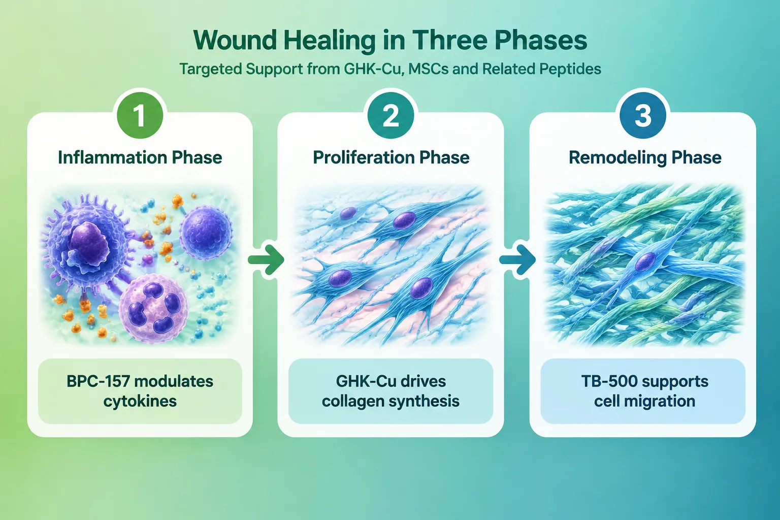 Glow Blend and Multi-Peptide Approaches in Regenerative Research