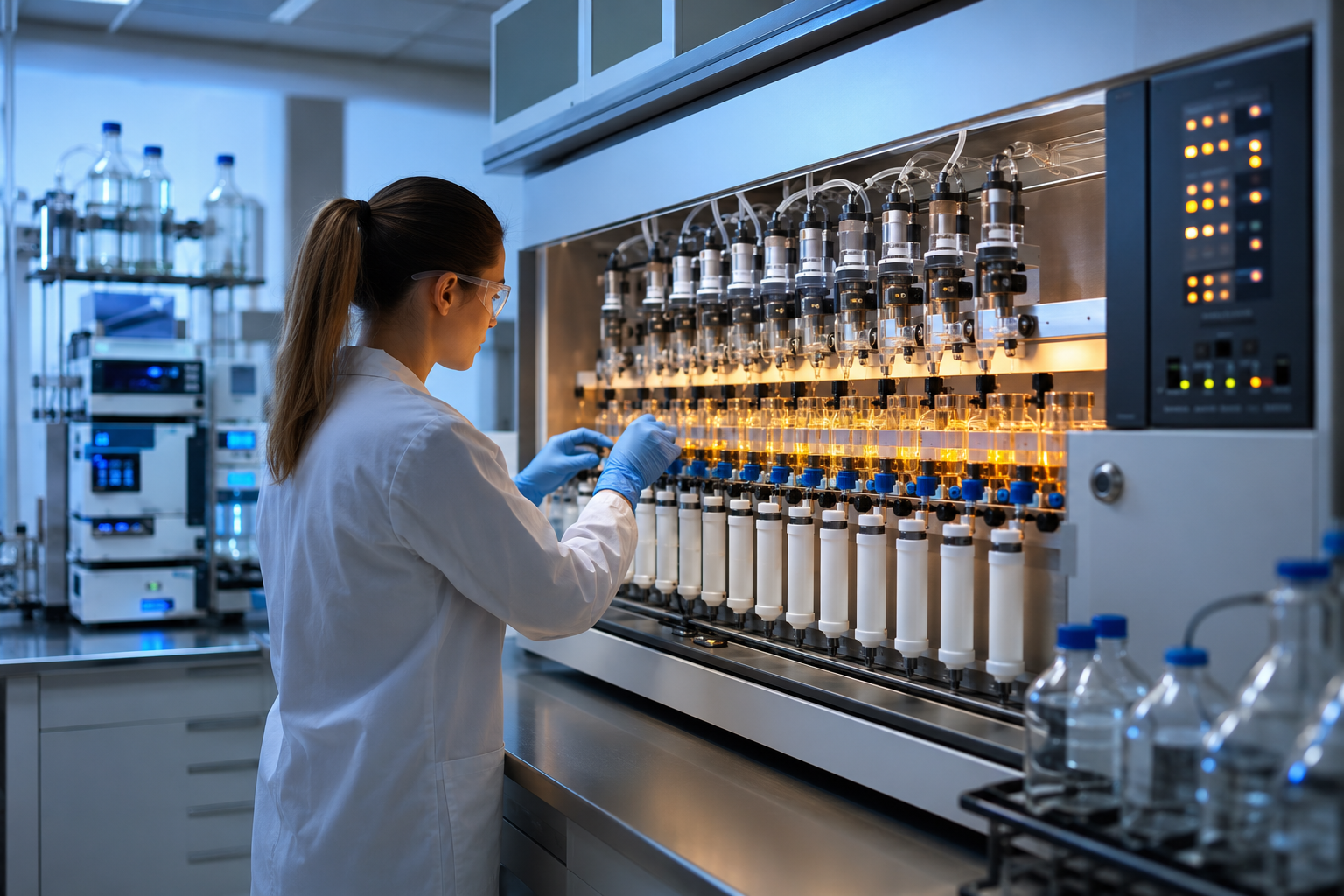 Solid-Phase Peptide Synthesis: The Core Workflow for Modern Lab Peptides