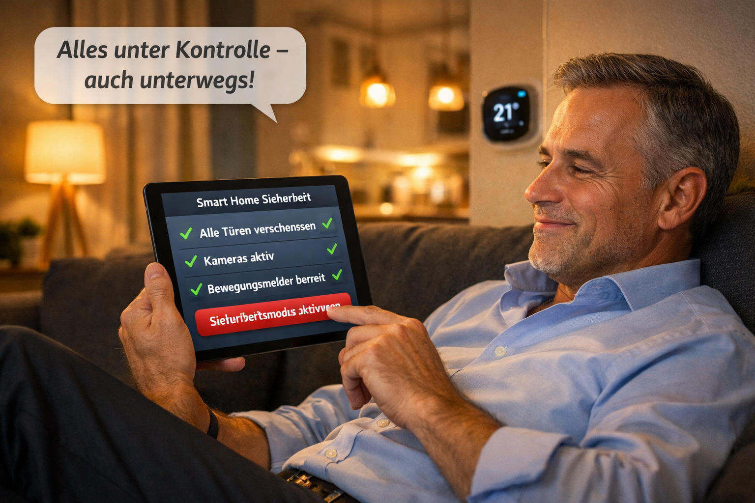 Intelligente Vernetzung für maximale Smart-Home-Sicherheit