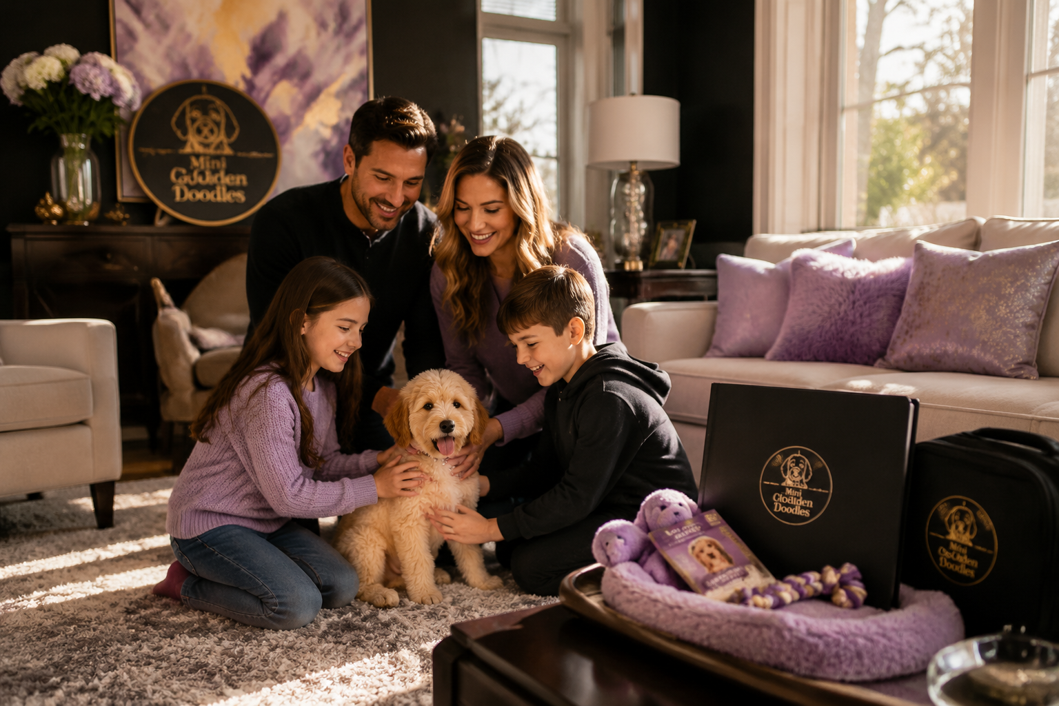 mini golden doodles breeder