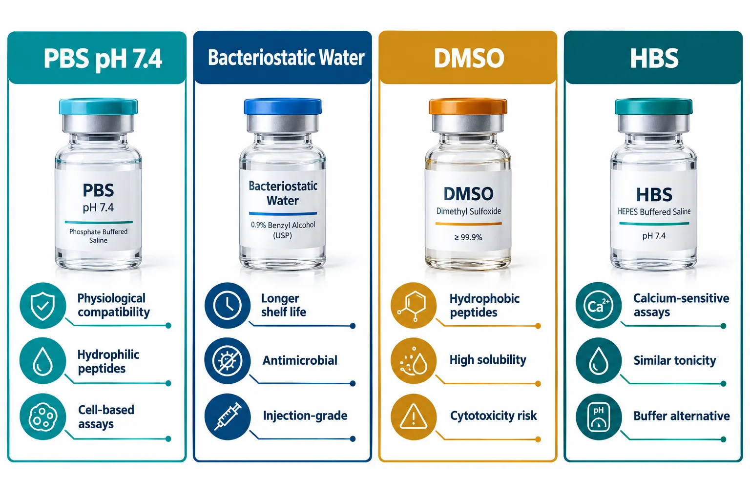Core Protocol Steps for Reconstituting Peptides in PBS