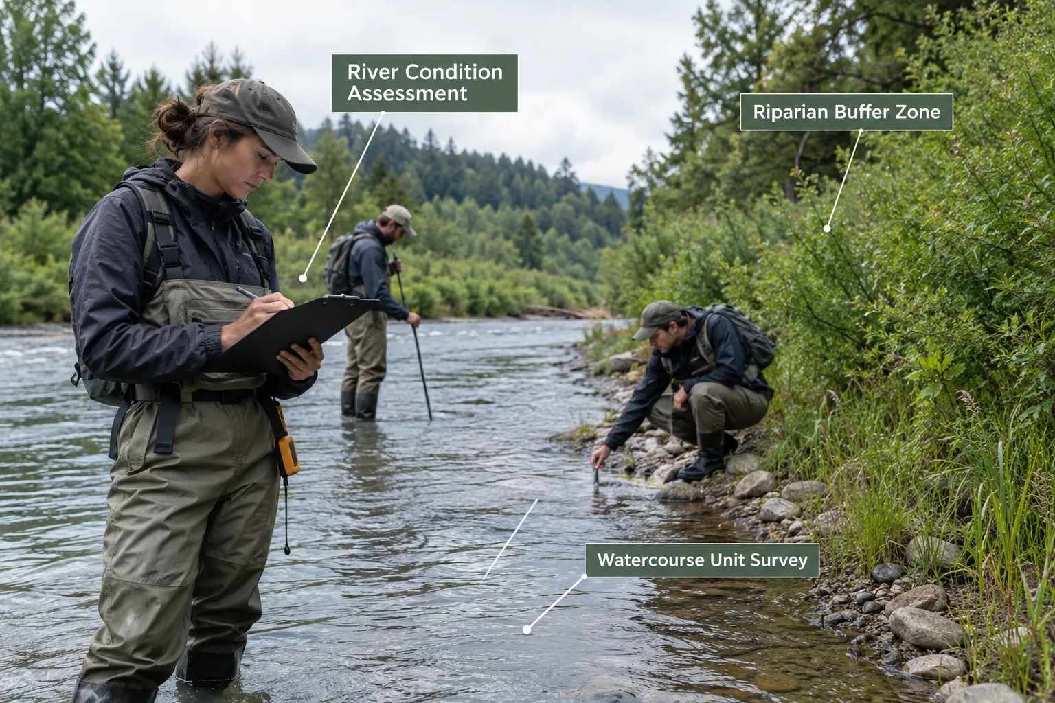 Practical Steps: Surveys and Metrics for Rivers 2040 River Restoration Developers BNG Compliance