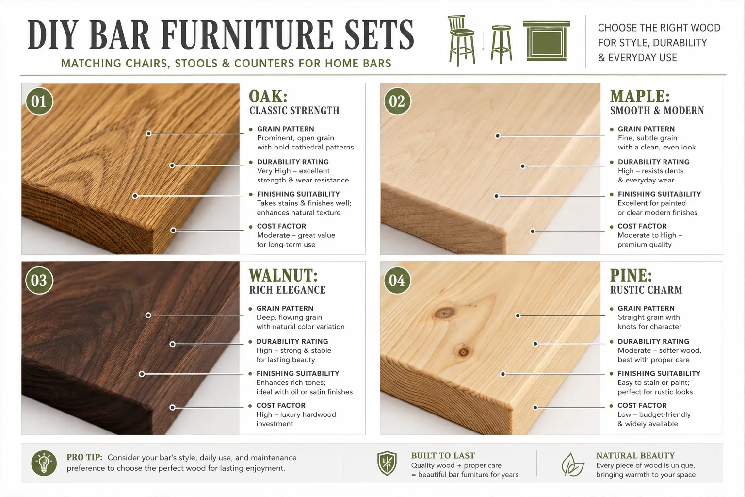 Designing Your DIY Bar Furniture Sets: Matching Chairs, Stools, and Counters for Home Bars