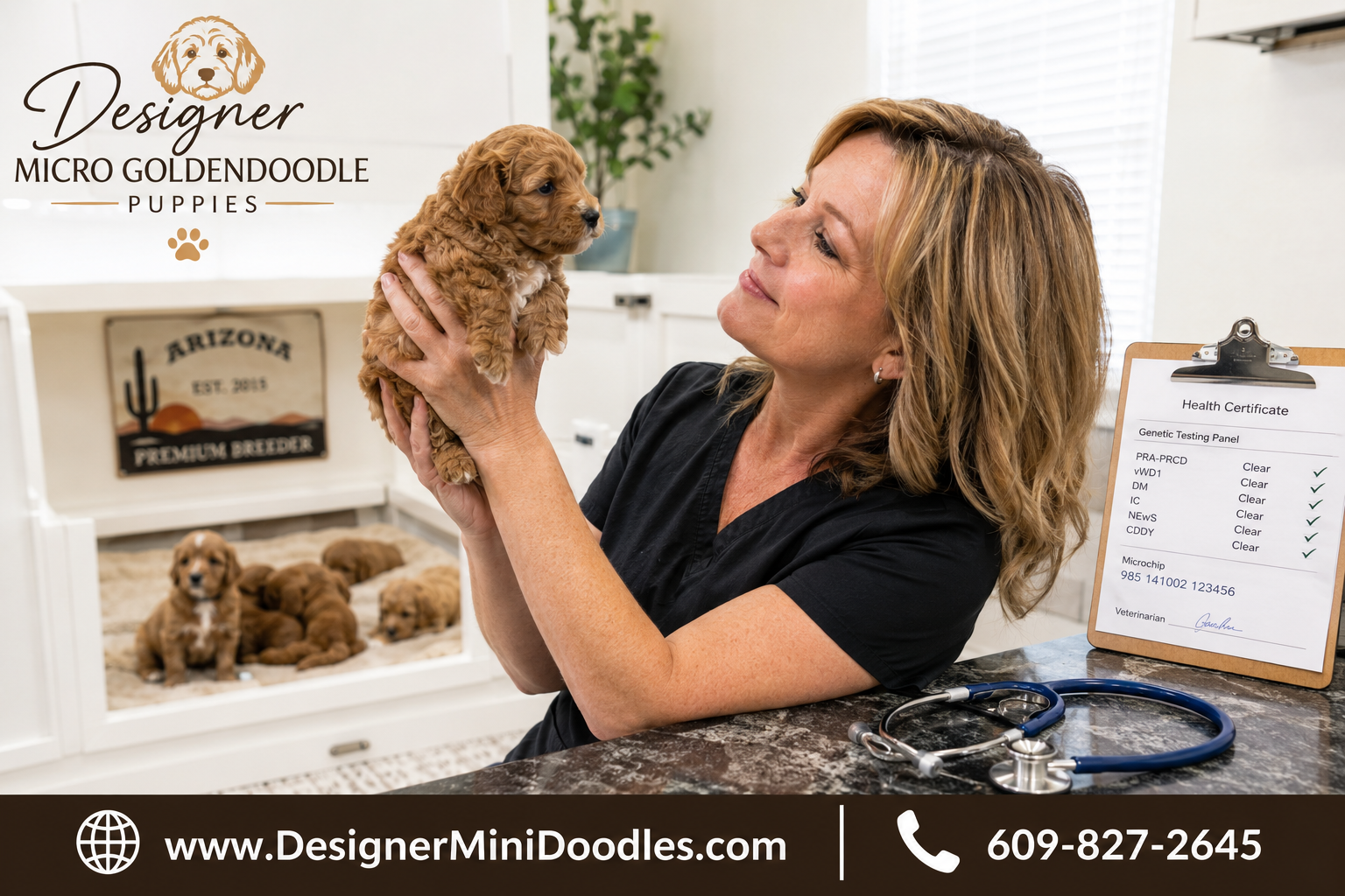Best Breeders for Micro Goldendoodle Puppies in Arizona