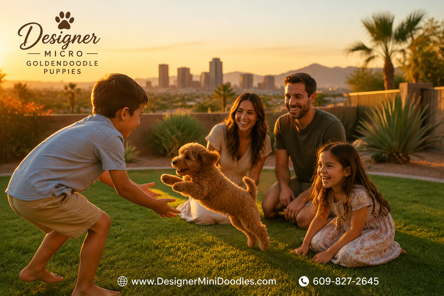 Are Micro Goldendoodles Good with Kids and Other Pets?