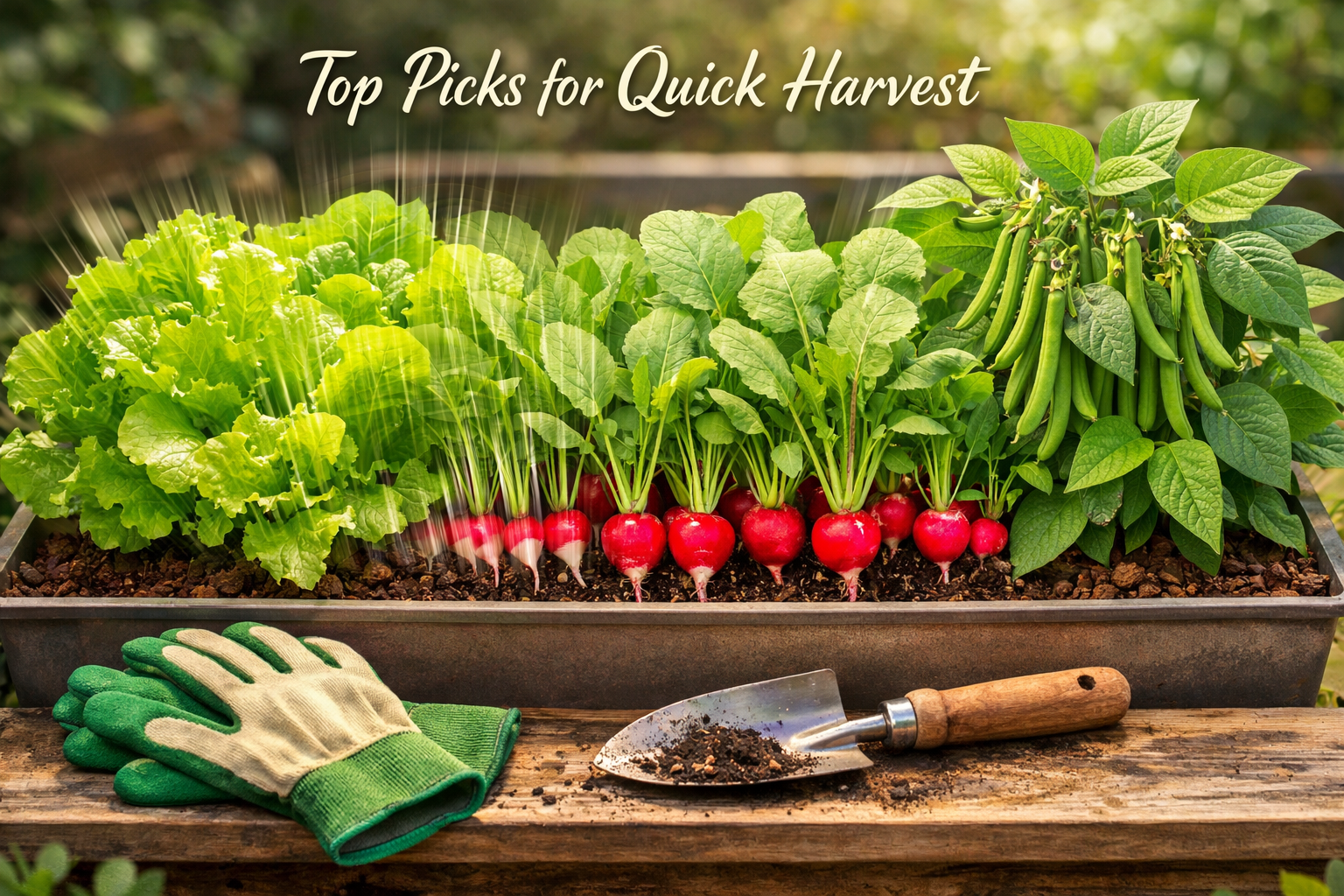 Fast Growing Vegetables