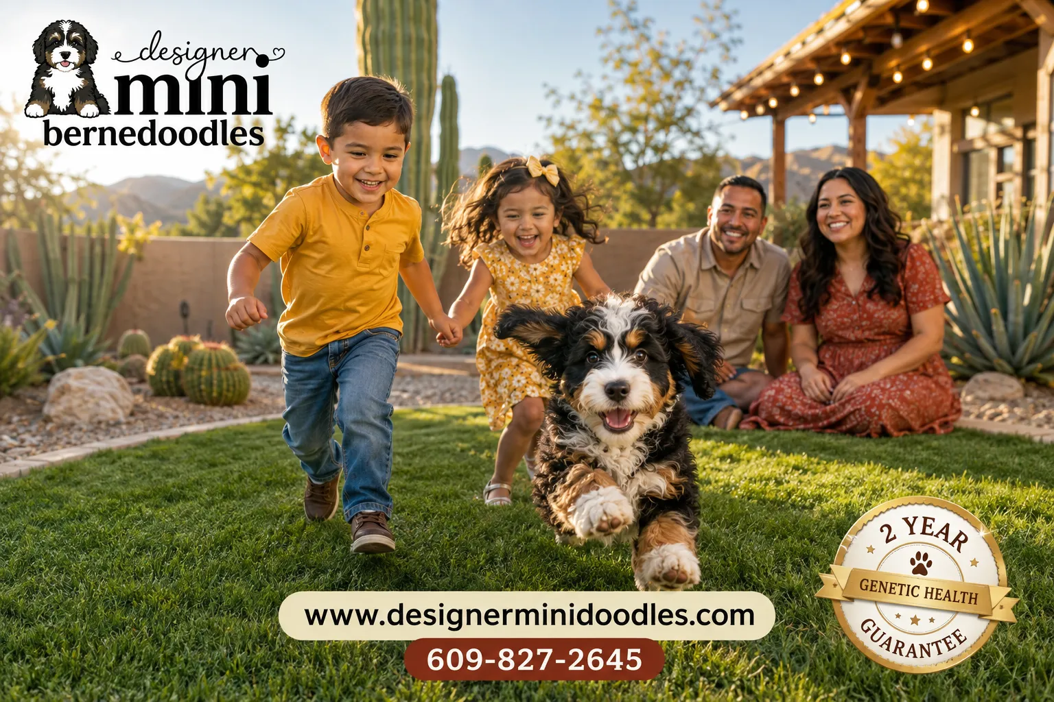 Mini Bernedoodle puppies Chandler Arizona