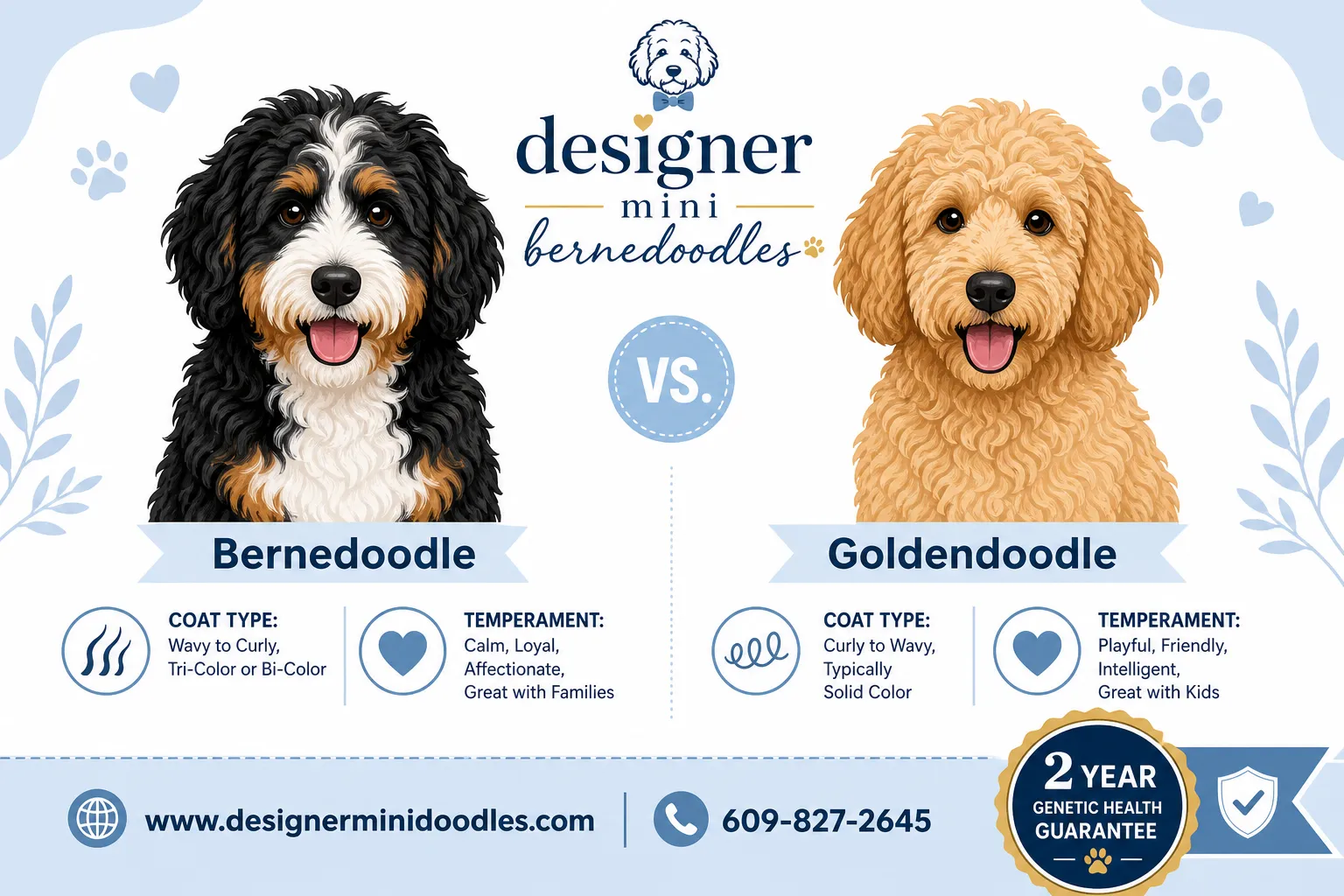 Mini Bernedoodle Puppy Training Tips for Beginners
