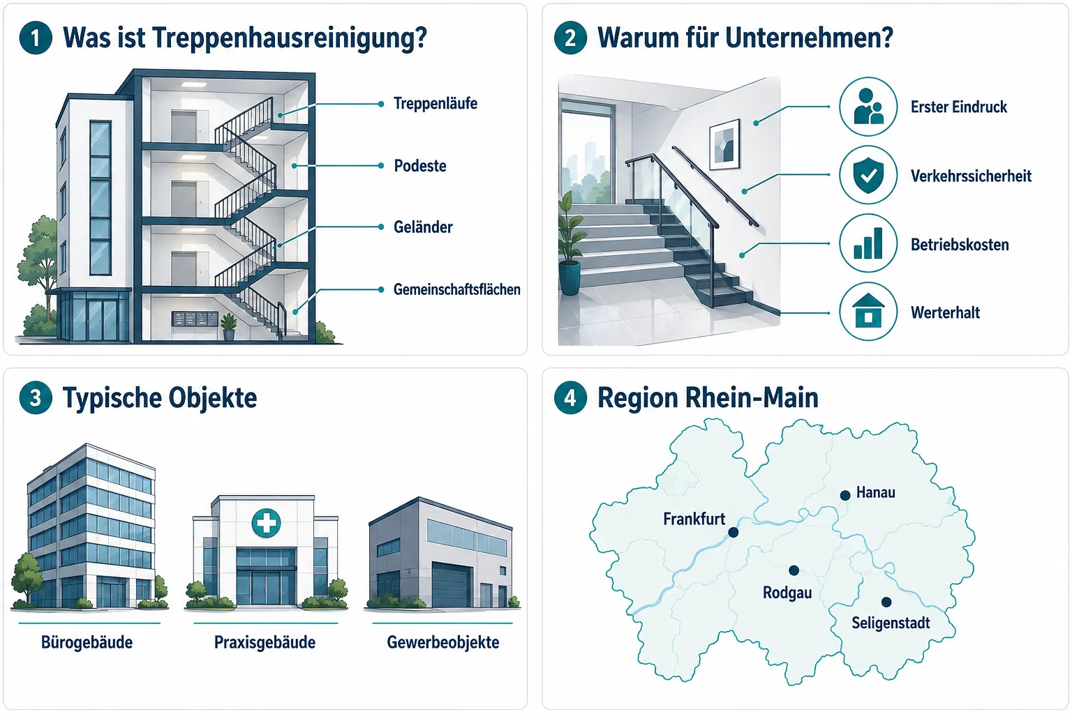 Was ist Treppenhausreinigung und warum brauchen Unternehmen sie?