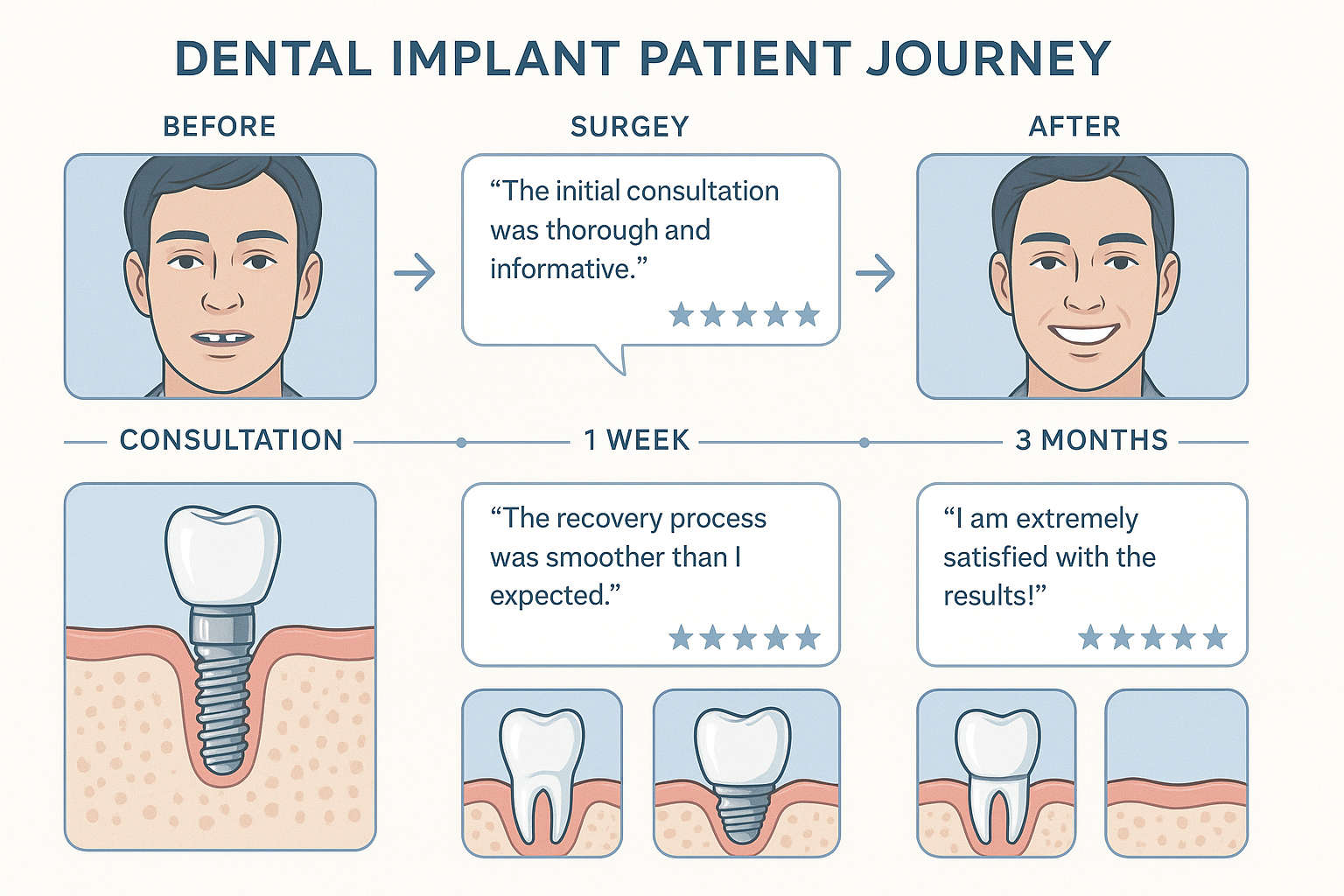 Real Patient Dental Implant Reviews: Before and After Success Stories That Will Transform Your Perspective