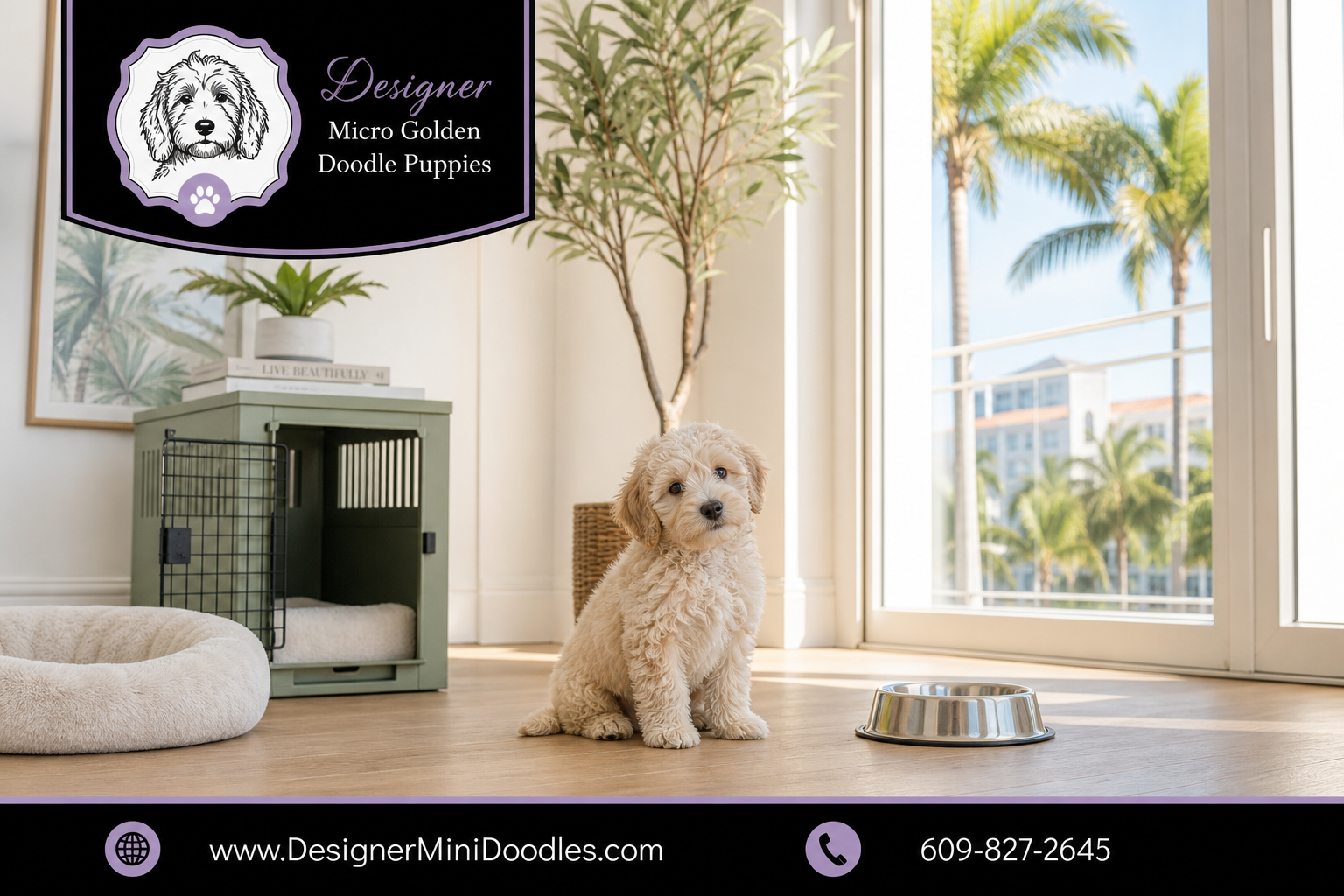 micro golden doodle puppies Florida